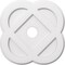 Ekena Millwork Charlotte Architectural Grade PVC Contemporary Ceiling Medallion, 18"OD x 3"ID x 7"C x 1"P CMP18CE-03000 - alternate 1